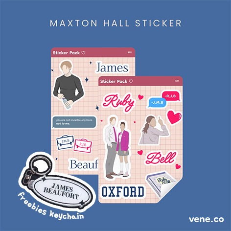 

Sticker Maxton Hall James Beaufort Ruby Bell Fanmade