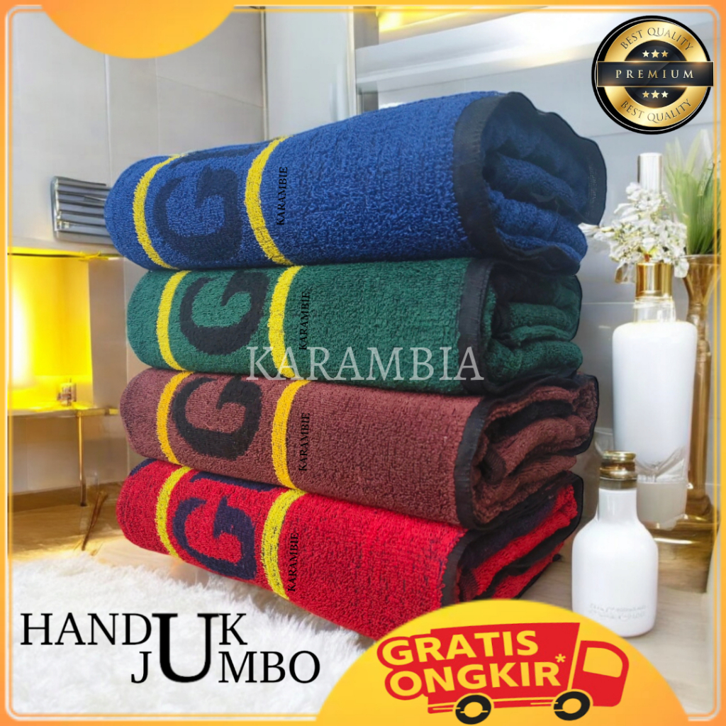 Handuk Jumbo 80x160 - Handuk Mandi Dewasa - Handuk Tebal - Handuk Murah - Handuk