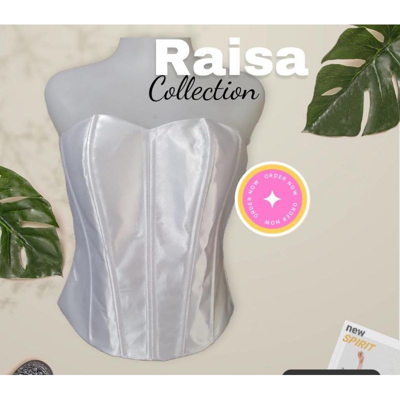 RB Kemben Longtorso Bustier Kebaya Satin Tulang 10
