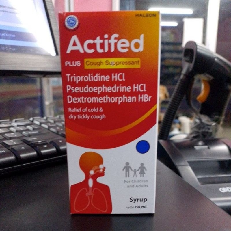 ActifedPlusCoughSuppressant