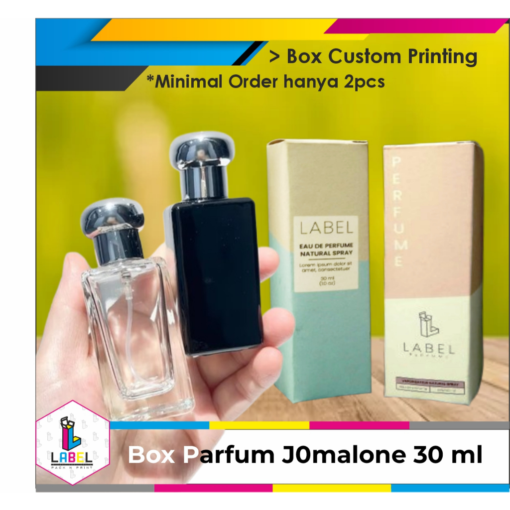 

Dus Packaging / Box Parfum JOMalone 30ML Custom Desain Full print