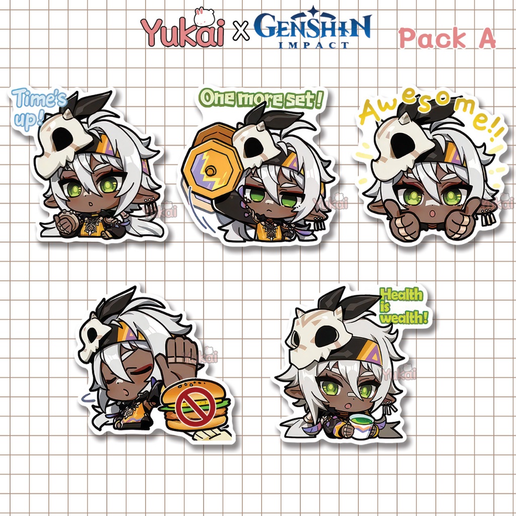 

Stiker Iansan Genshin Impact Premium - Sticker Pack Anime Waterproof