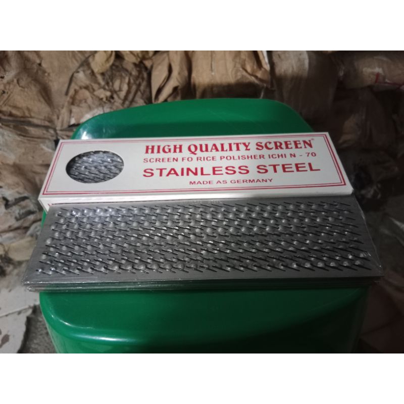 saringan poles padi n70 stenlis