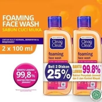 Sabun cuci muka clean and clear|face Wash Twin Pack