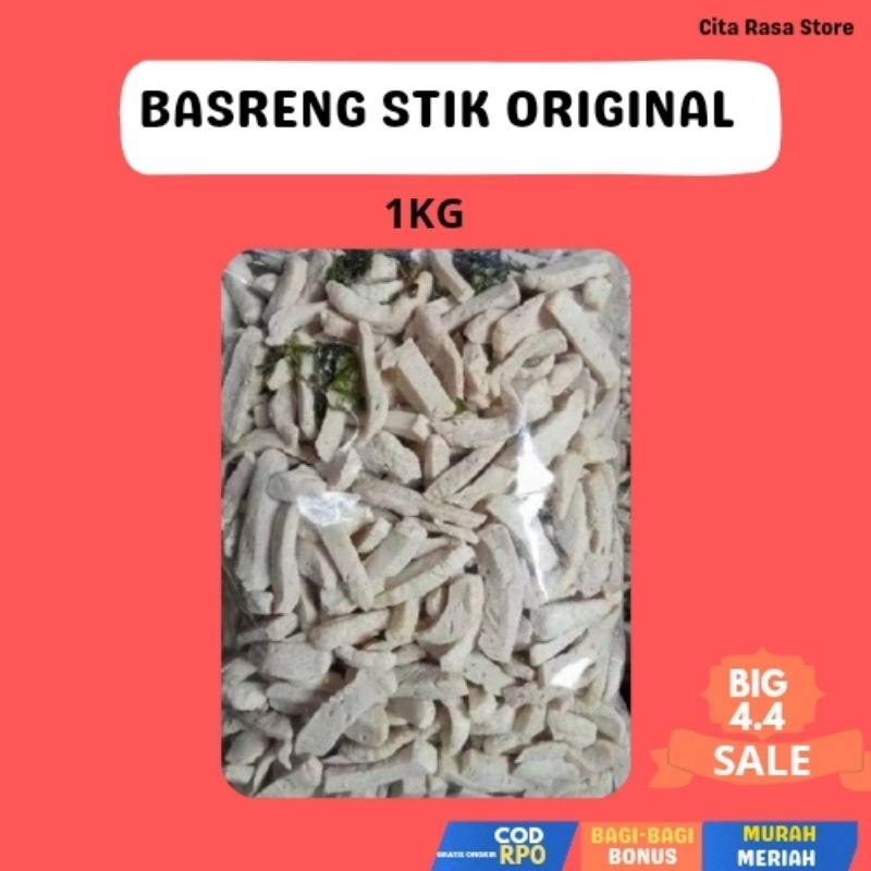 

TERMURAH !! PONTIANAK !! BASRENG STIK ORIGINAL DAUN JERUK 1KG