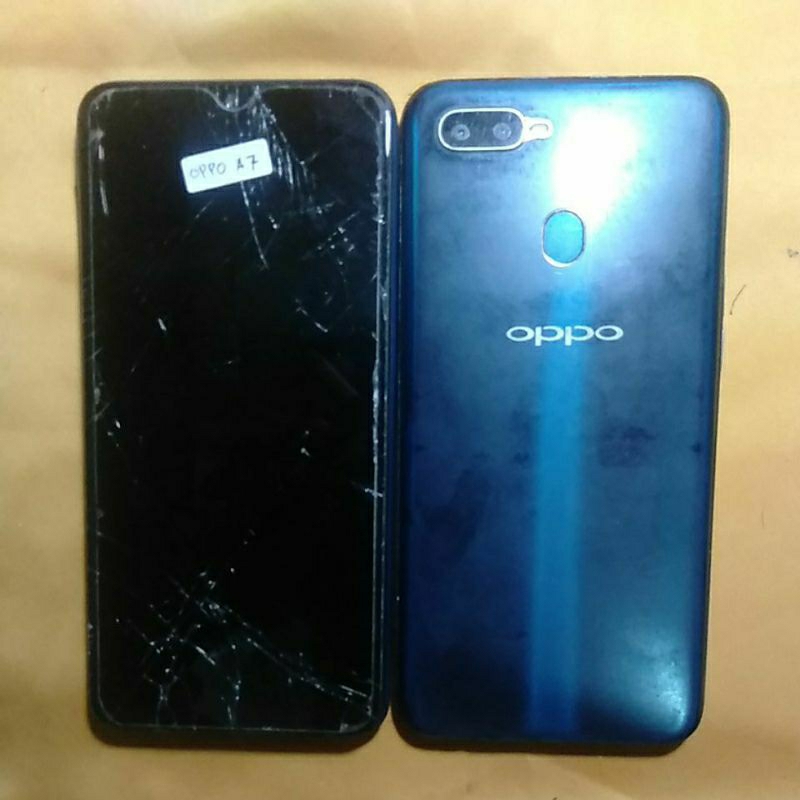 mesin HP Oppo A7 normal jaya minus LCD