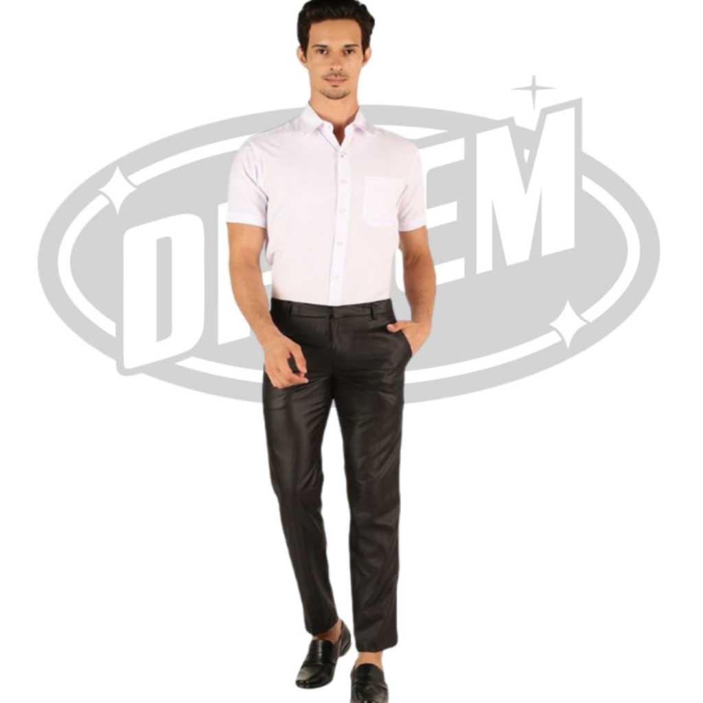 DHEEM CELANA FORMAL PRIA MENGKILAP SLIMFIT