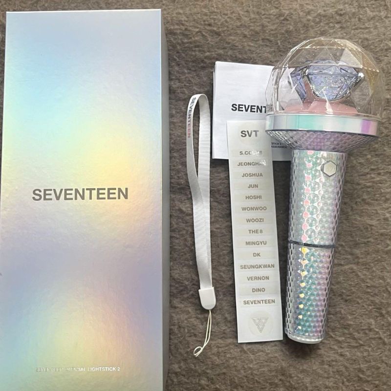 (CEK DESKRIPSI) BUNDLE LIGHSTICK CARATBONG VER2 V2 SEVENTEEN S.Coups Wonwoo, Mingyu, dan Vernon, Woo
