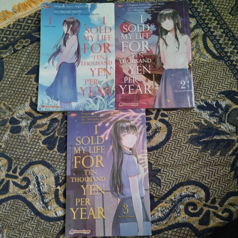 Komik I Sold My Life for Ten thousand yen per year set vol 1-3 tamat