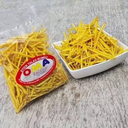 

STICK TALAS BUMBU OMA / oleh oleh khas minang padang / talas lidi / kripik talas taleh