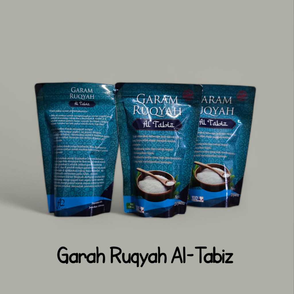 

[ORIGINAL KEMASAN 750gr] Garam Ruqyah Al Tabiz