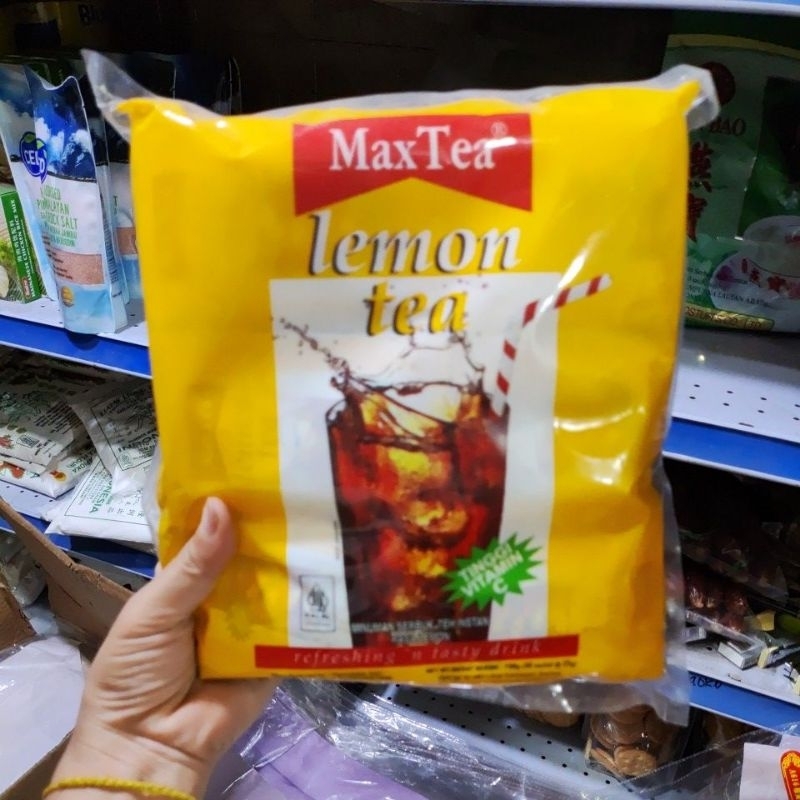 

LEMON TEA MAX TEA ISI 30 BKS @25 GRAM