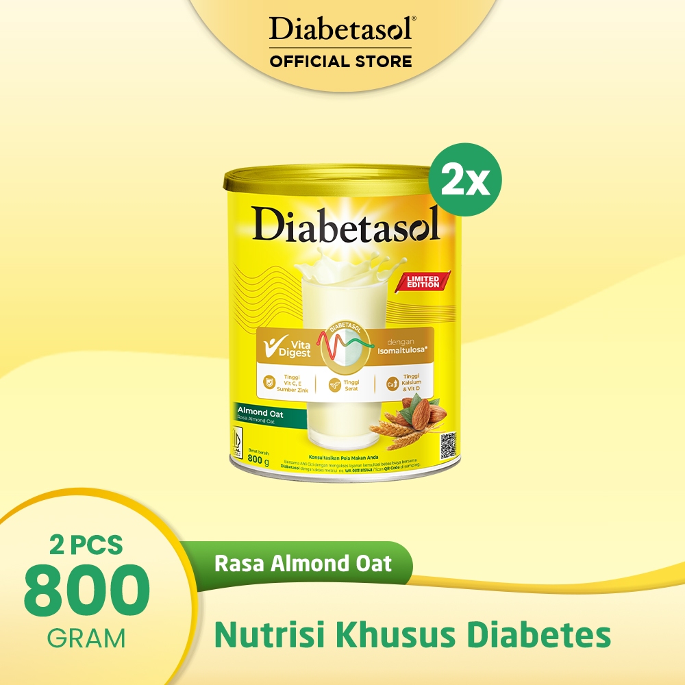 

Diabetasol Almond Oat 800g (2pcs)