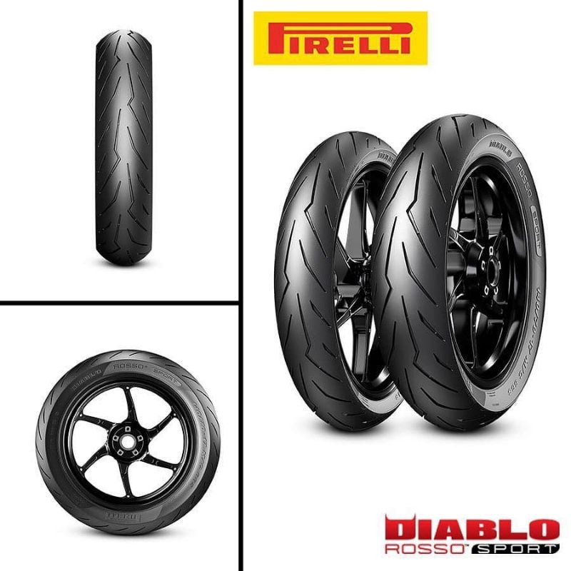 Ban Pirelli Diablo Rosso Sport R.17 150/60-17 140/70-17 130/70-17