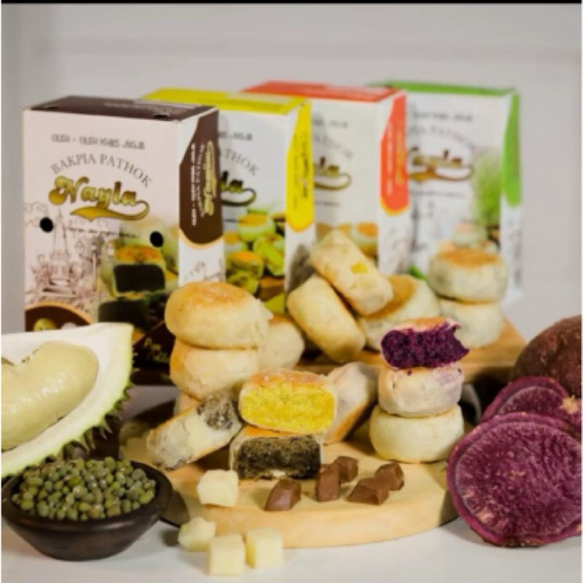 

4BOX Bakpia Nayla isi 10 biji