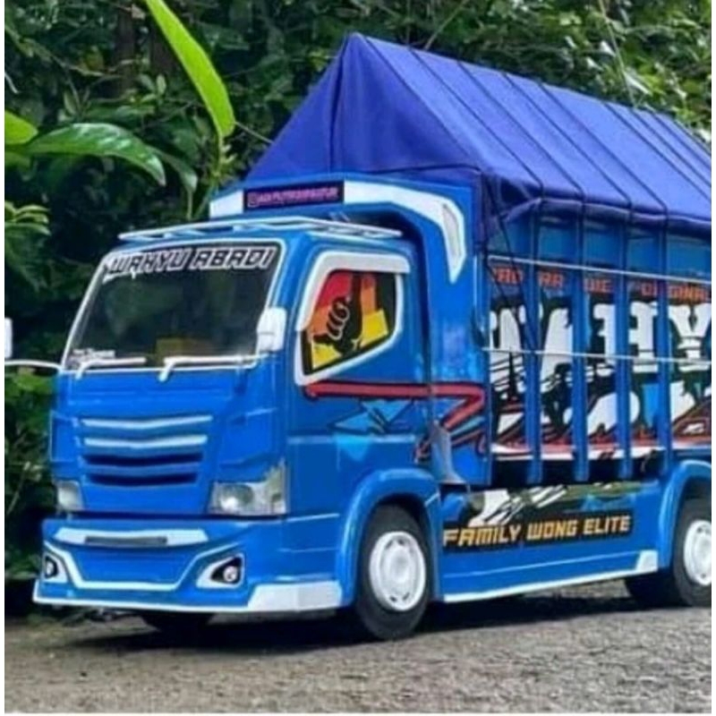PROMO SEPESIAL TRUK OLENG MINIATUR MAINAN ANAK ANAK TRUK OLENG FUL FARIASI Biru