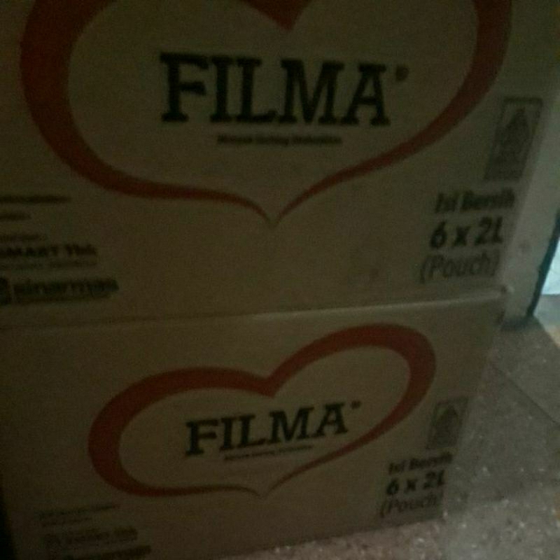 

Filma minyak goreng 2L 1karton 2Lx6 pouch