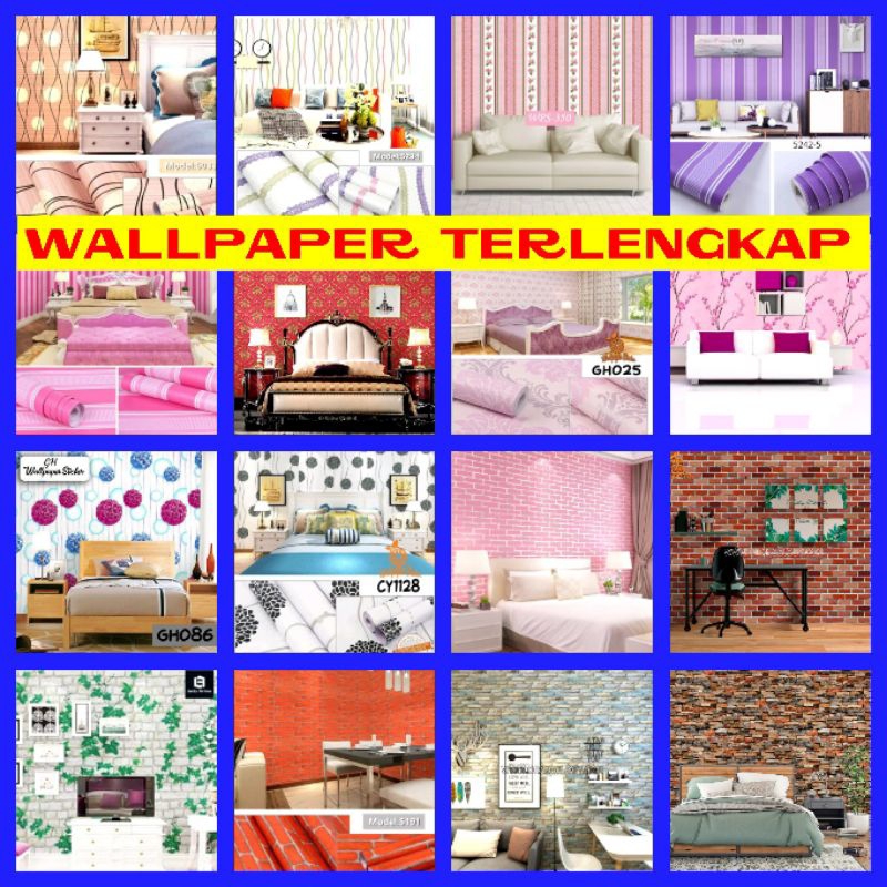 PUSAT GROSIR WALLPAPER  Wallpaper Dinding Kamar Wallpaper Dinding Ruang Tamu Wallpaper Dinding Nuans