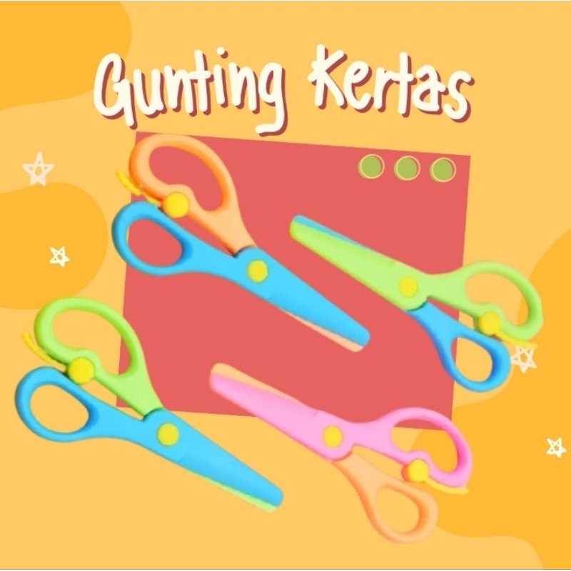 

GUNTING KERTAS ANAK TK PAUD