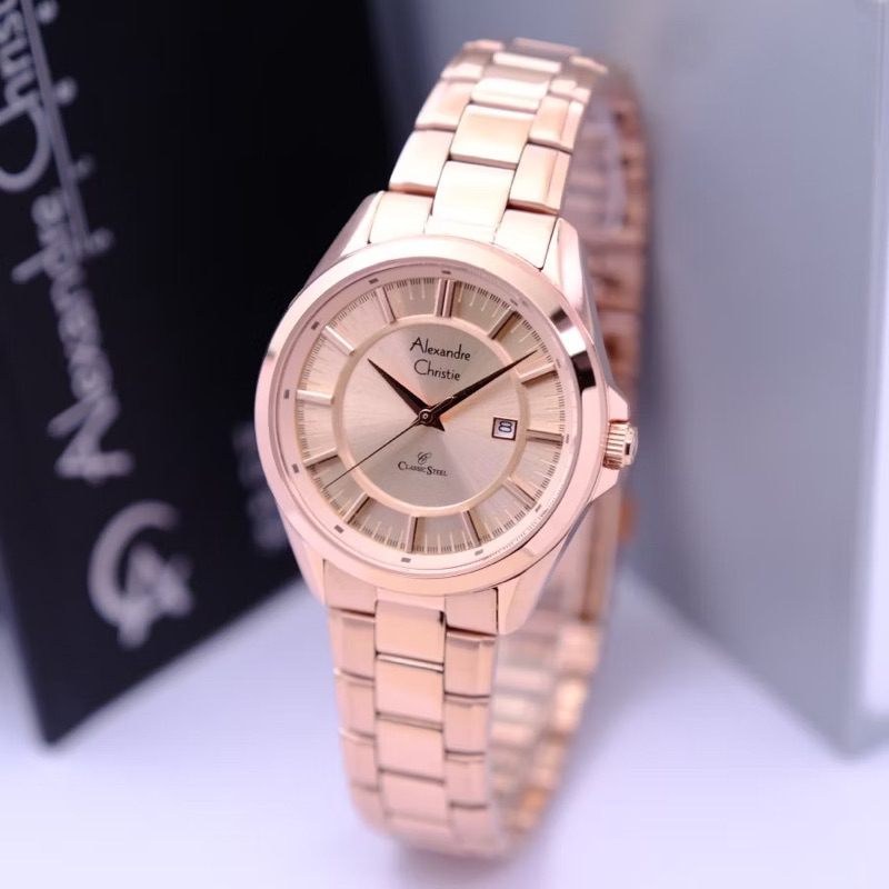 JAM TANGAN WANITA ALEXANDRE CHRISTIE AC 8682 AC 8682 TERBARU