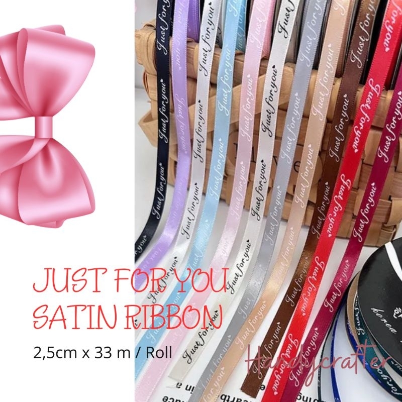 

Pita Satin just for you 2,5cm per roll