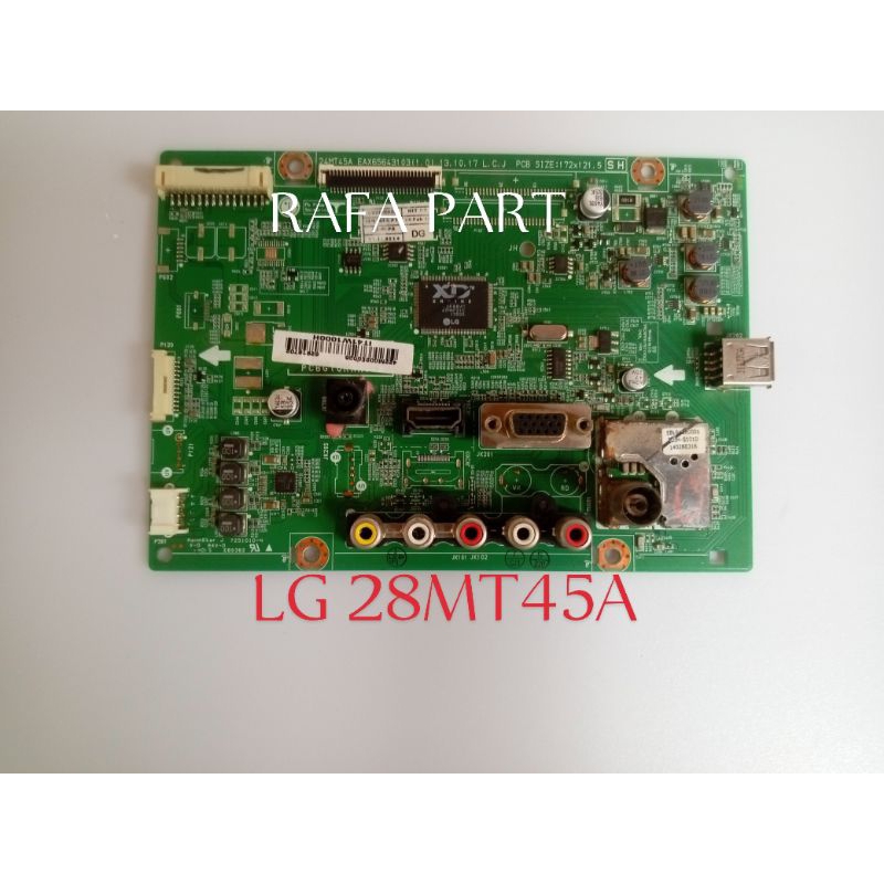 MB MAINBOARD TV LG 28MT45A