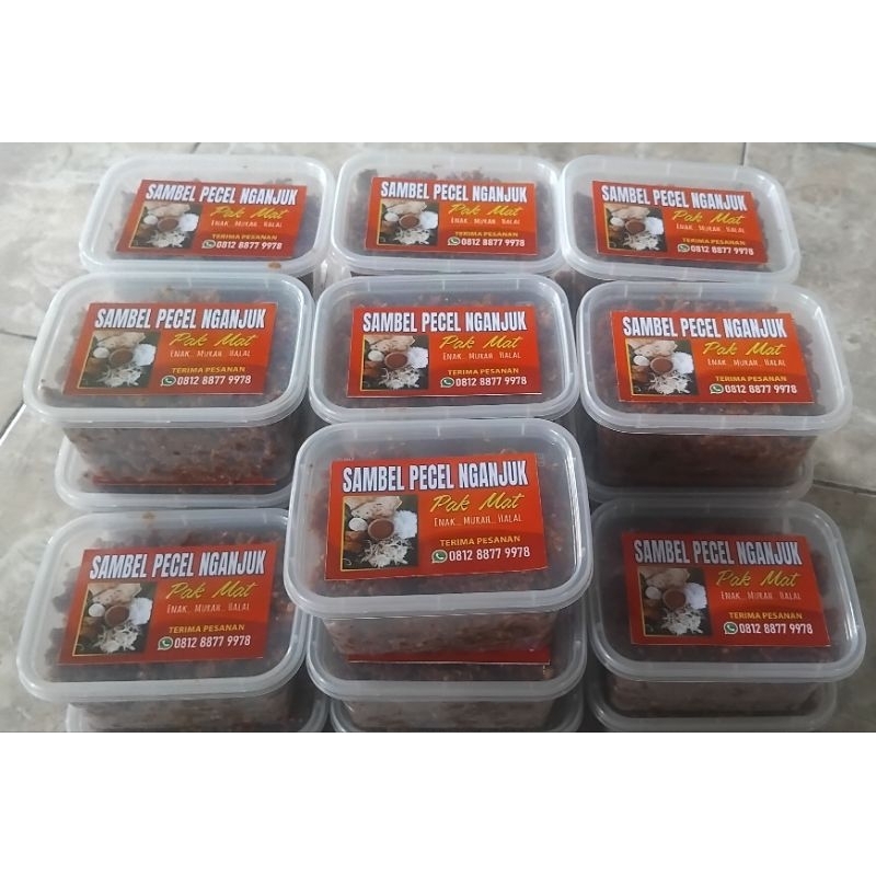 

SAMBEL PECEL NGANJUK 500 GR(ENAK DAN MURAH)