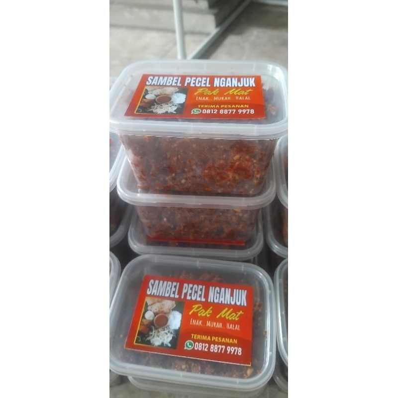 

SAMBEL PECEL NGANJUK 250GR(ENAK DAN MURAH)