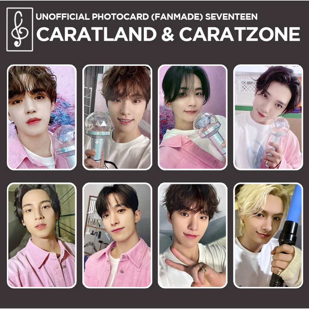 [MAMO] SEVENTEEN - CARATLAND & CARATZONE 2023 PHOTOCARD FANMADE