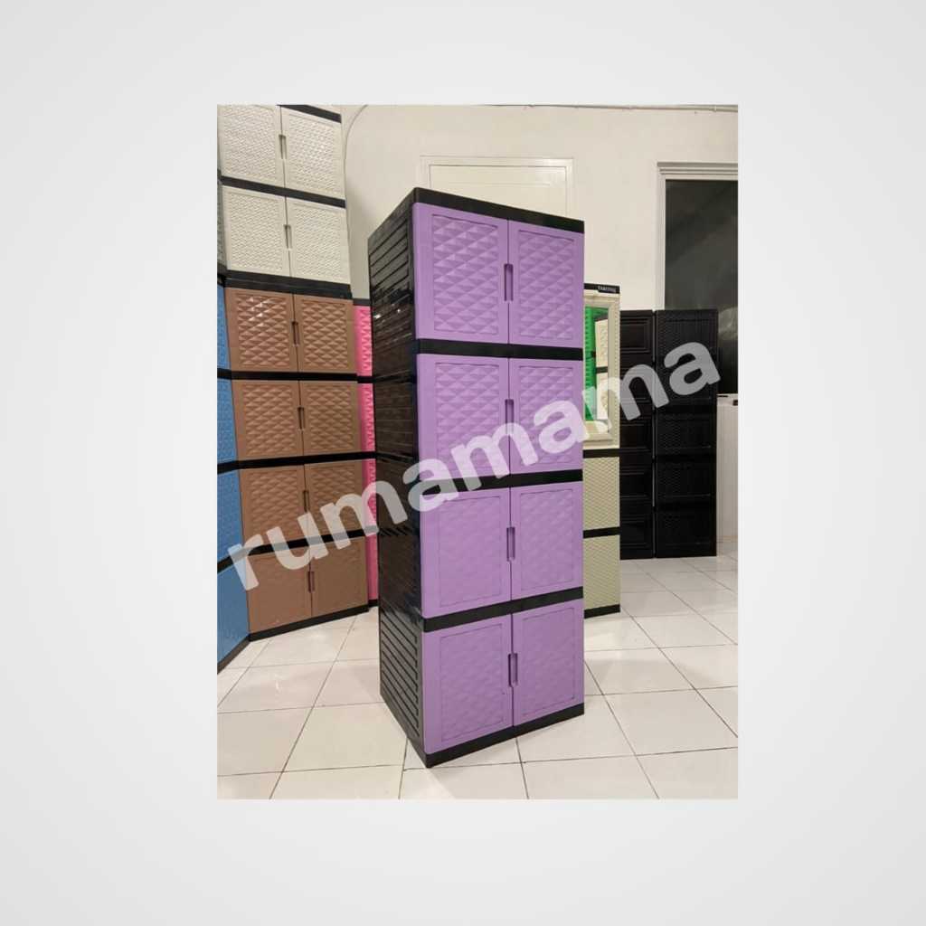 LEMARI PLASTIK LEMARI PAKAIAN LEMARI SUSUN / Lemari Plastik Susun