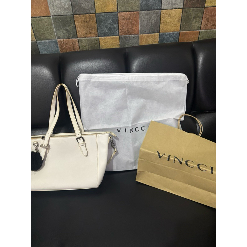 TAS VINCCI ORIGINAL MALAYSIA LIKENEW 2X PAKAI TAG LENGKAP