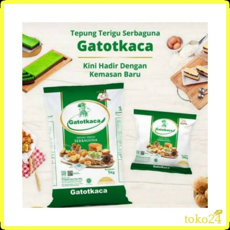 

Tepung Terigu Gatot Kaca 1 kg & 500 gr