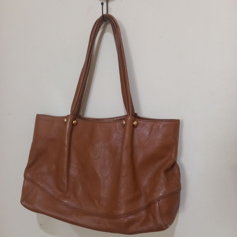 Tas Tote Capacci Preloved Coklat