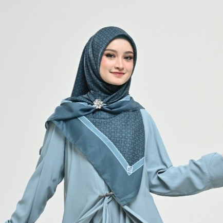 Rabbani - Tetra Halika Kerudung Segi Empat Motif