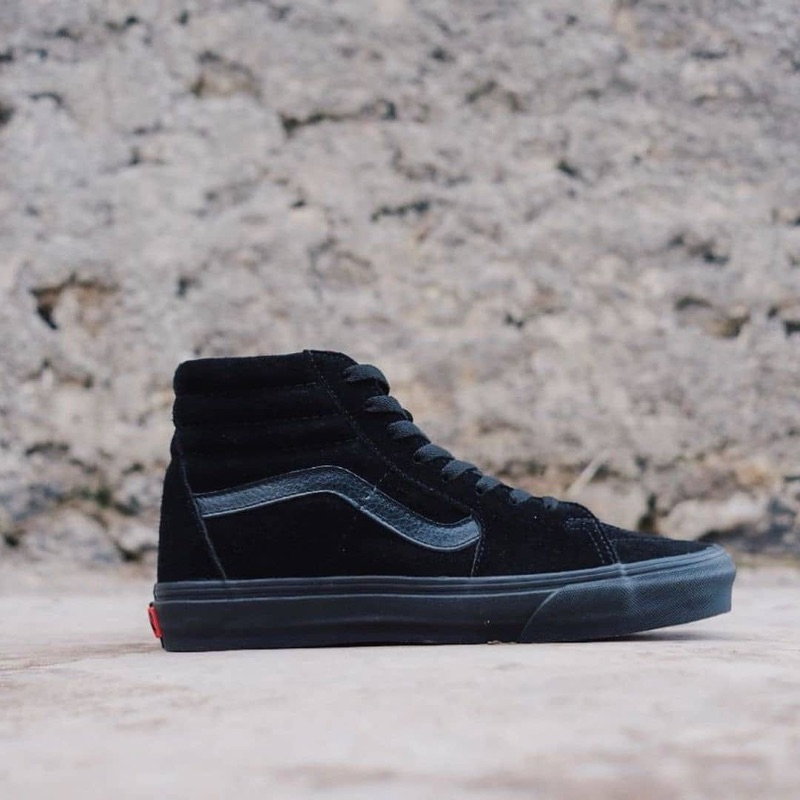 VANS SK8-HI BLACK/BLACK SUEDE CLASSIC ORIGINAL
