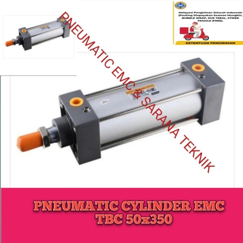 Cylinder Pneumatic TBC 50x350 PLUS MAGNET EMC PNEUMATIC
