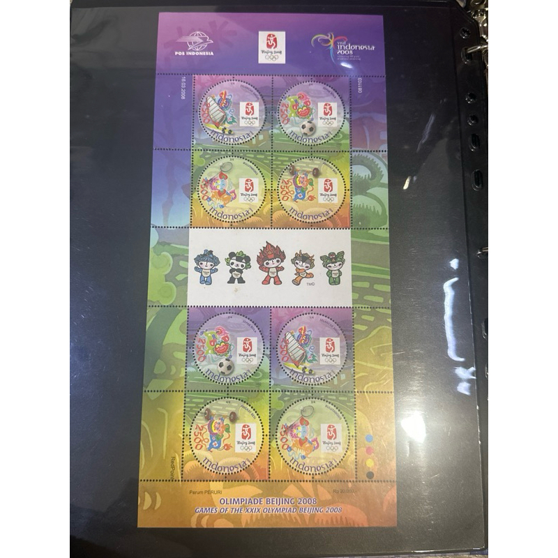 

Perangko Olimpiade Beijing 2008 Very Good Condition