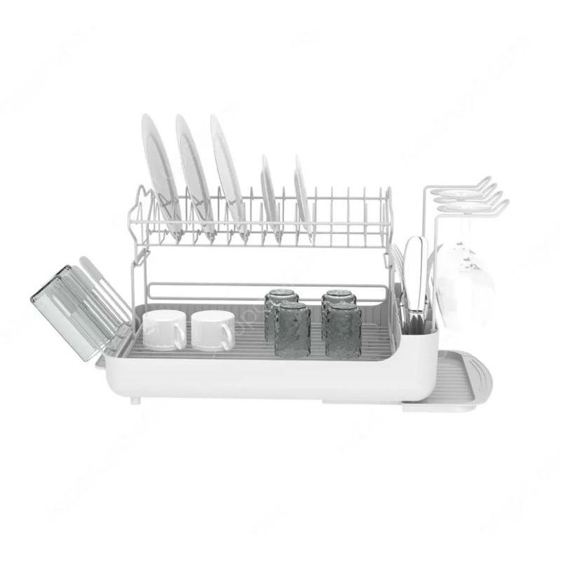 Informa Pris Kitchen  Rack / Rak piring / Rak piring Abu / Putih