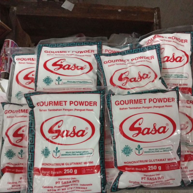 

Paket 10 pcs Sasa 250gr