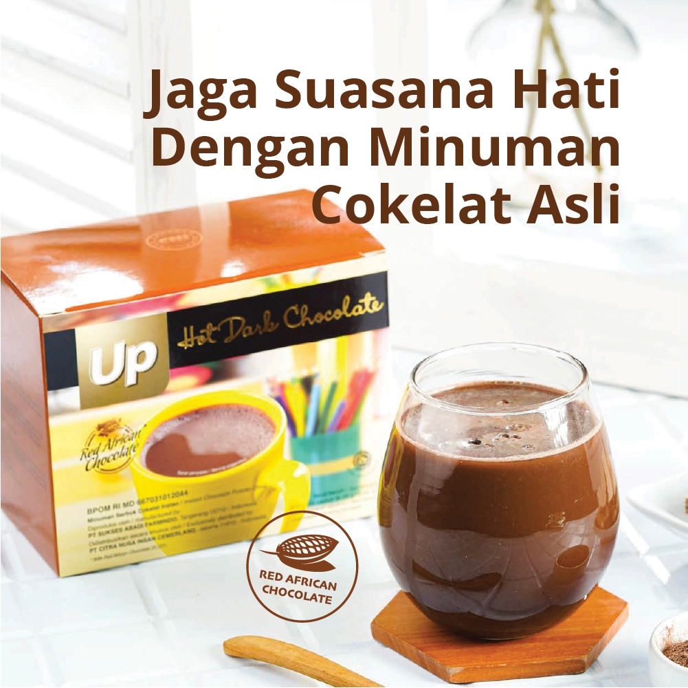 

Up Hot Dark Chocolate (1 Box isi 15 Sachet)