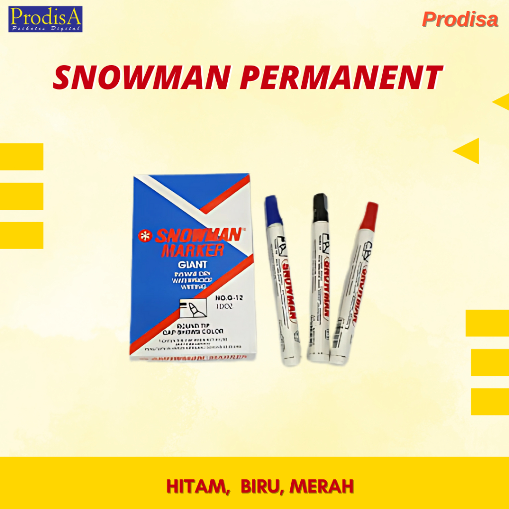 

SPIDOL PERMANENT SNOWMAN PACK