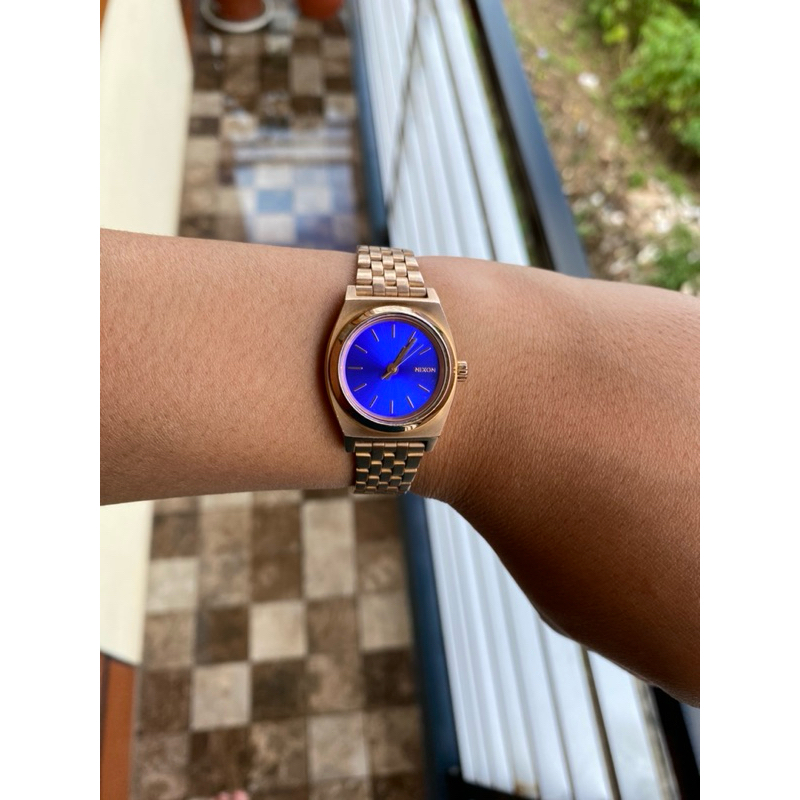 Nixon Small Time Teller Rosegold