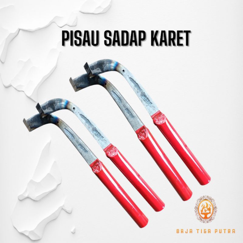 Pisau Sadap Karet Original Baja Asli