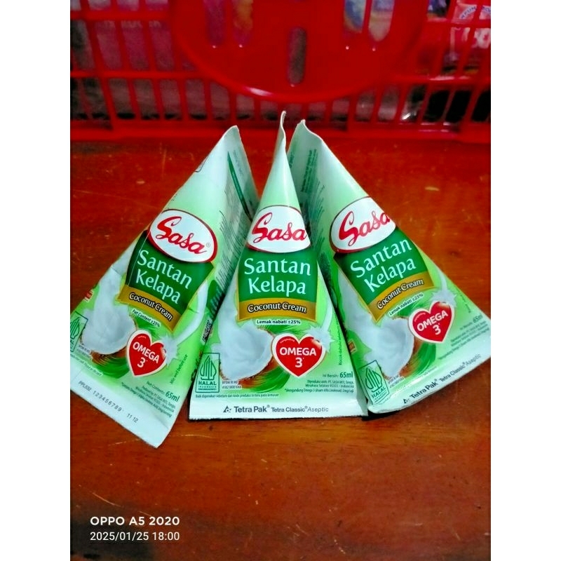 

Sasa Santan 65ml Coconut cream