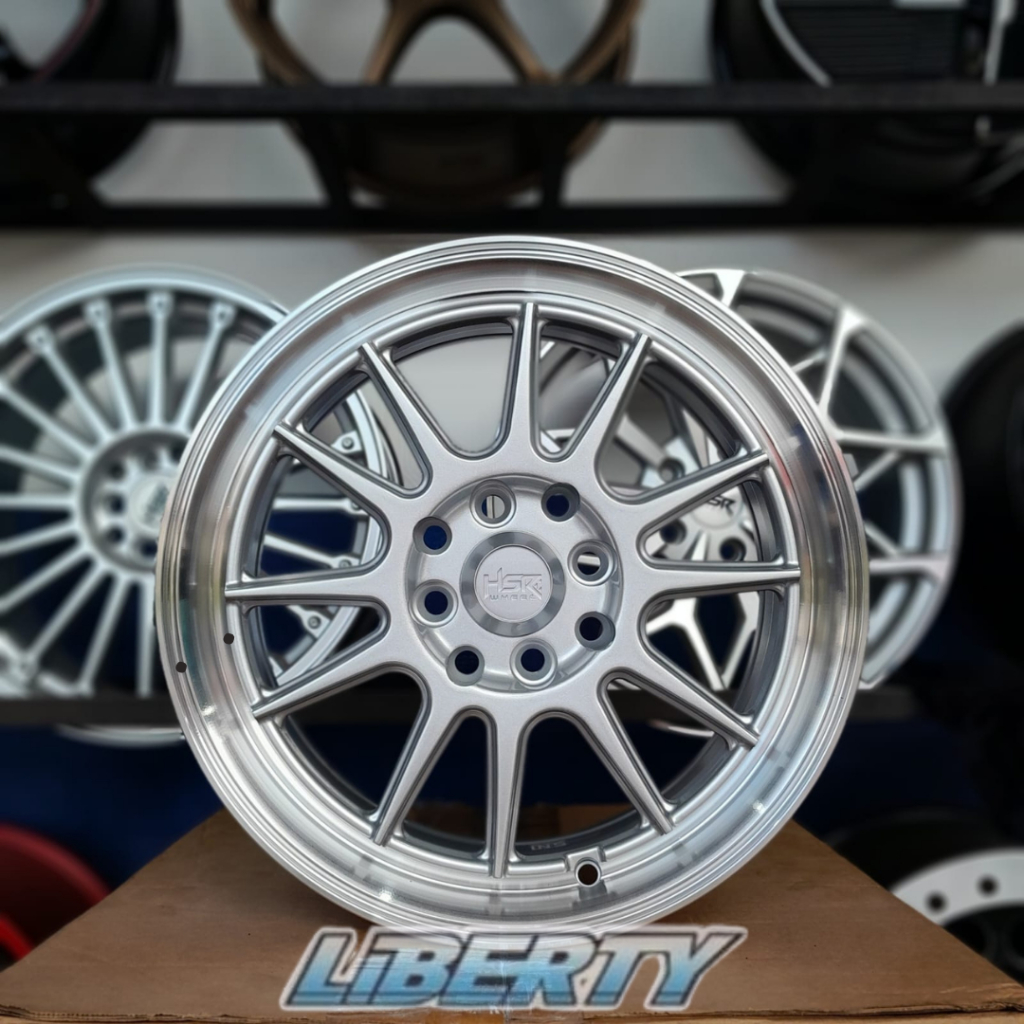 Jual Velg HSR ENDE R15 Dobel Pd 4x100 4x114,3 Spec Rata Bodi Buat Brio,Xenia,Ayla,Avanza,Yaris Dll