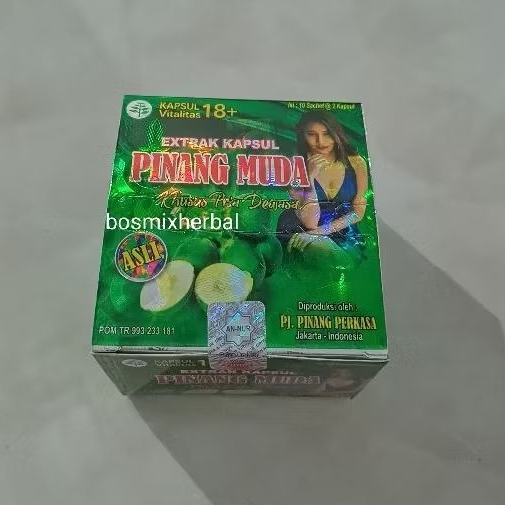 Pinang muda Kapsul Pria sejati