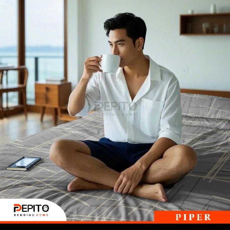 Jamooan Bedcover Set Katun Tinggi 30 Cm - 140X200 / 160X200 / 180X200 / 200X200 - Pepito