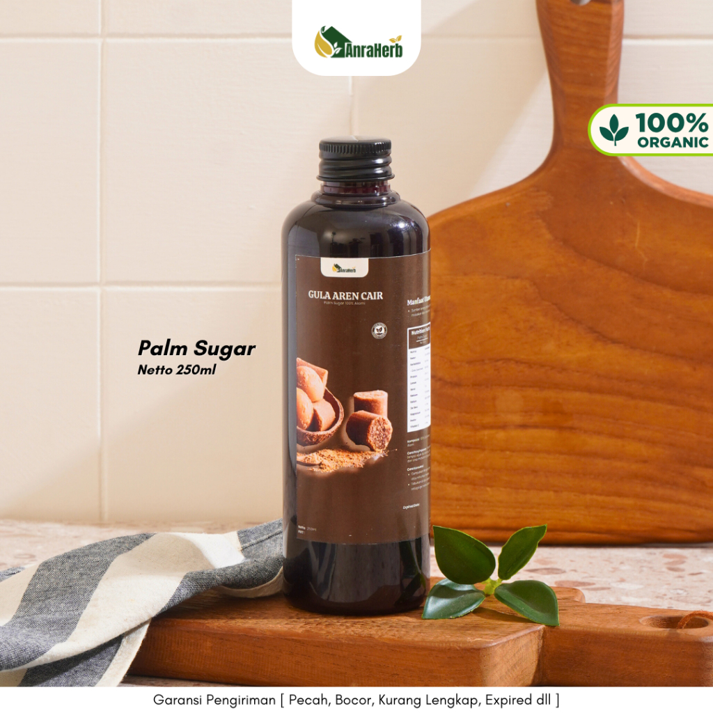 

Gula Aren Cair 250ml Murni By AnraHerb