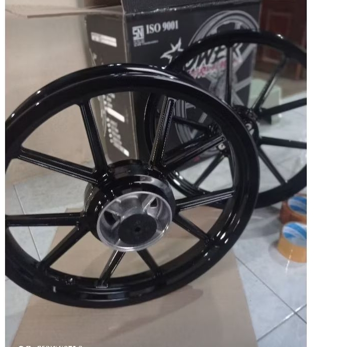 VELG POWER GP DRAG WHEEL TROMOL BESAR YAMAHA,  PNP JUPITER  Z, VEGA NEW, VEGA ZR,MX OLD,RX KING, RX 