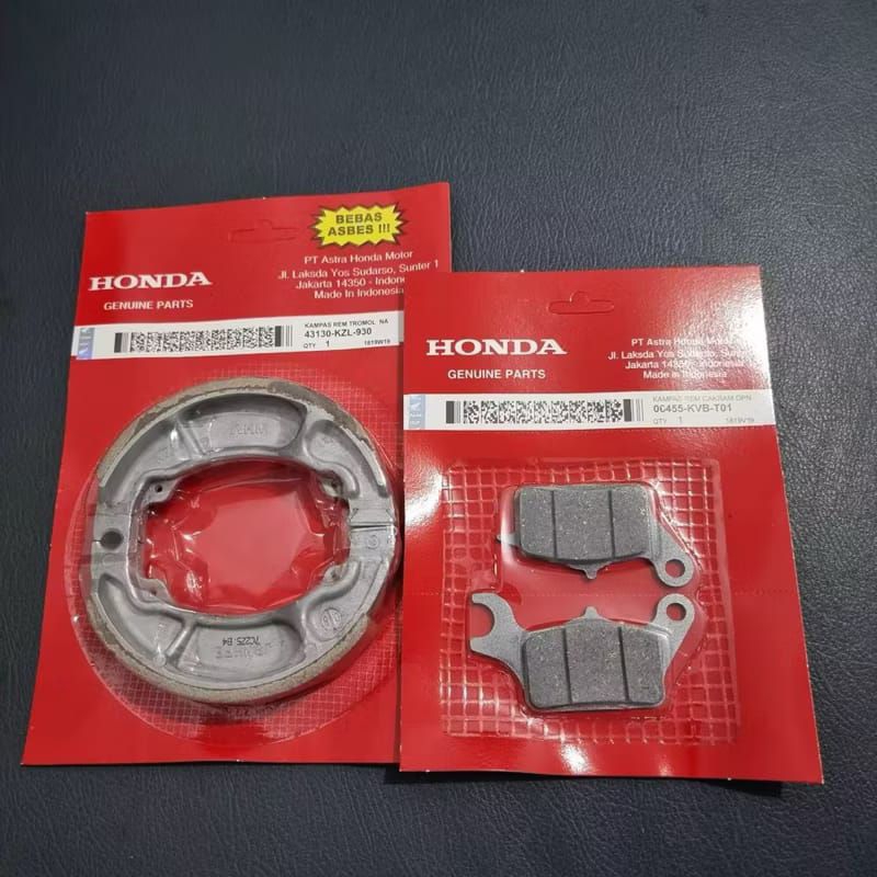 Kampas rem depan / belakang Vario, Beat